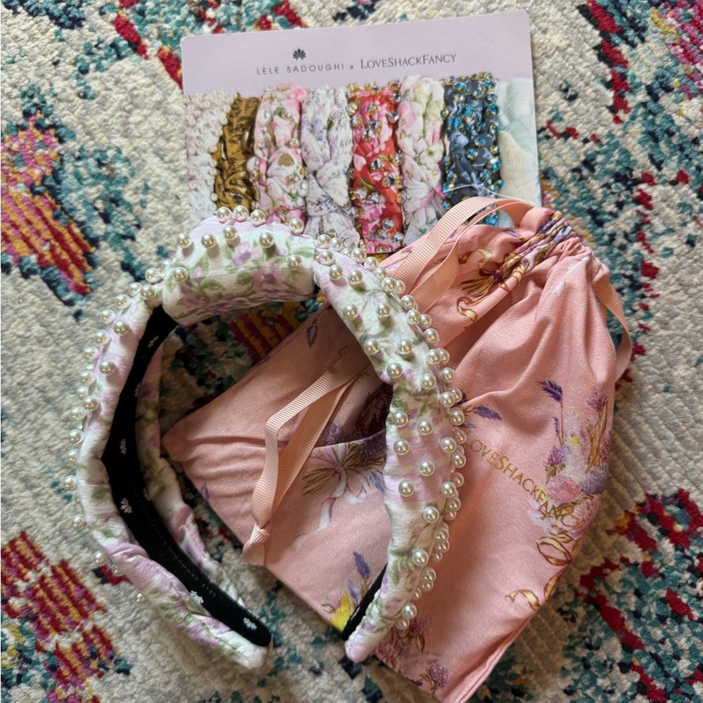 Lele x Loveshackfancy headband